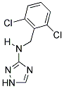 N-(2,6-DICHLOROBENZYL)-1H-1,2,4-TRIAZOL-3-AMINE Struktur