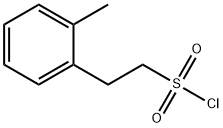 2-O-TOLYL-ETHANESULFONYL CHLORIDE Struktur