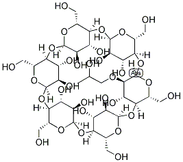 2-O-MONO-(2-HYDROXY)PROPYL-ALPHA-CYCLODEXTRIN Struktur