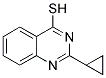 2-CYCLOPROPYLQUINAZOLINE-4-THIOL Struktur