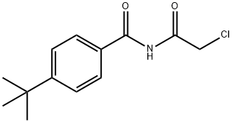 4-TERT-BUTYL-N-(CHLOROACETYL)BENZAMIDE Struktur