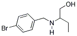 2-((4-BROMOBENZYL)AMINO)BUTAN-1-OL Struktur