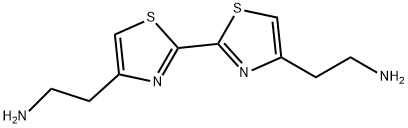 2,2'-BI[(4-(2-AMINOETHYL))THIAZOLE] Struktur