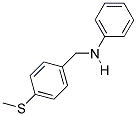 N-(4-(METHYLTHIO)BENZYL)ANILINE Struktur