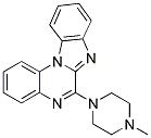 6-(4-METHYL-PIPERAZIN-1-YL)-5,7,11B-TRIAZA-BENZO[C]FLUORENE Struktur