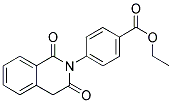 4-(1,3-DIOXO-3,4-DIHYDRO-1H-ISOQUINOLIN-2-YL)-BENZOIC ACID ETHYL ESTER Struktur