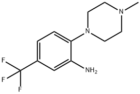 2-(4-METHYLPIPERAZIN-1-YL)-5-(TRIFLUOROMETHYL)ANILINE Struktur