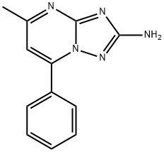 5-METHYL-7-PHENYL-[1,2,4]TRIAZOLO[1,5-A]PYRIMIDIN-2-YLAMINE Structure