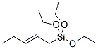 1-(TRIETHOXYSILYL)-2-PENTENE Struktur