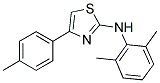 (2,6-DIMETHYL-PHENYL)-(4-P-TOLYL-THIAZOL-2-YL)-AMINE Struktur