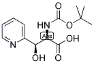 BOC-D-THREO-3-(PYRIDIN-2-YL)SERINE Struktur