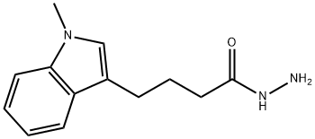 4-(1-METHYL-1H-INDOL-3-YL)BUTANOHYDRAZIDE Struktur