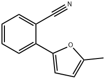 2-(5-METHYL-FURAN-2-YL)-BENZONITRILE Struktur