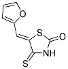 (5Z)-5-(2-FURYLMETHYLENE)-4-THIOXO-1,3-THIAZOLIDIN-2-ONE Struktur