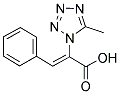 2-(5-METHYL-TETRAZOL-1-YL)-3-PHENYL-ACRYLIC ACID Struktur