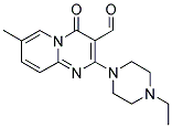 2-(4-ETHYL-PIPERAZIN-1-YL)-7-METHYL-4-OXO-4H-PYRIDO[1,2-A]PYRIMIDINE-3-CARBALDEHYDE Struktur