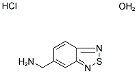 5-AMINOMETHYL-2,1,3-BENZOTHIADIAZOLE HYDROCHLORIDE HYDRATE Struktur