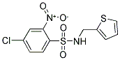 ((4-CHLORO-2-NITROPHENYL)SULFONYL)(2-THIENYLMETHYL)AMINE Struktur