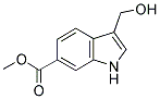 3-HYDROXYMETHYL-1H-INDOLE-6-CARBOXYLIC ACID METHYL ESTER Struktur