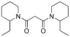 1,3-BIS-(2-ETHYL-PIPERIDIN-1-YL)-PROPANE-1,3-DIONE Struktur