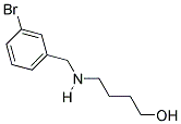 4-((3-BROMOBENZYL)AMINO)BUTAN-1-OL Struktur