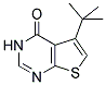 5-TERT-BUTYL-3H-THIENO[2,3-D]PYRIMIDIN-4-ONE Struktur