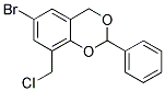 6-BROMO-8-CHLOROMETHYL-2-PHENYL-4H-BENZO[1,3]DIOXINE Struktur