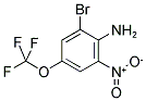 2-BROMO-6-NITRO-4-(TRIFLUOROMETHOXY)ANILINE Struktur