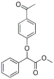 METHYL 2-(4-ACETYLPHENOXY)-2-PHENYLACETATE Struktur