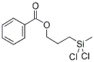 BENZOXY PROPYL METHYL DICHLOROSILANE Struktur