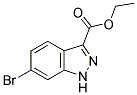 6-BROMO-1H-INDAZOLE-3-CARBOXYLIC ACID ETHYL ESTER Struktur