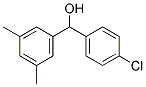 4-CHLORO-3',5'-DIMETHYLBENZHYDROL Struktur