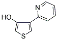 4-(2-PYRIDINYL)-3-THIOPHENOL Struktur