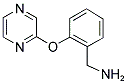 2-(PYRAZIN-2-YLOXY)-BENZYLAMINE Struktur