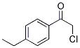 2-CHLORO-1-(4-ETHYL-PHENYL)-ETHANONE Struktur