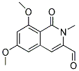 6,8-DIMETHOXY-2-METHYL-1-OXO-1,2-DIHYDRO-3-ISOQUINOLINECARBALDEHYDE Struktur