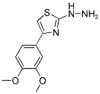 [4-(3,4-DIMETHOXY-PHENYL)-THIAZOL-2-YL]-HYDRAZINE Struktur