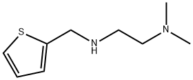 N,N-DIMETHYL-N'-THIOPHEN-2-YLMETHYL-ETHANE-1,2-DIAMINE Struktur