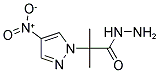 2-METHYL-2-(4-NITRO-PYRAZOL-1-YL)-PROPIONIC ACID HYDRAZIDE Struktur