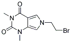 6-(2-BROMO-ETHYL)-1,3-DIMETHYL-1,6-DIHYDRO-PYRROLO[3,4-D]PYRIMIDINE-2,4-DIONE Struktur