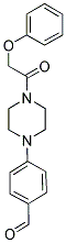 4-[4-(PHENOXYACETYL)PIPERAZIN-1-YL]BENZALDEHYDE Struktur