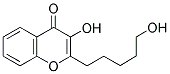 3-HYDROXY-2-(5-HYDROXYPENYL)CHROMEN-4-ONE Struktur