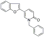 5-(1-BENZOFURAN-2-YL)-1-BENZYLPYRIDIN-2(1H)-ONE Struktur