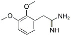 2-(2,3-DIMETHOXY-PHENYL)-ACETAMIDINE Struktur