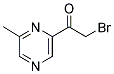 2-BROMO-1-(6-METHYL-PYRAZIN-2-YL)-ETHANONE Struktur