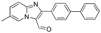 2-BIPHENYL-4-YL-6-METHYL-IMIDAZO[1,2-A]PYRIDINE-3-CARBALDEHYDE Struktur