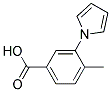 4-METHYL-3-PYRROL-1-YL-BENZOIC ACID Struktur