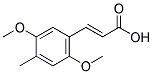 2,5-DIMETHOXY-4-METHYLCINNAMIC ACID Struktur