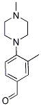 3-METHYL-4-(4-METHYLPIPERAZIN-1-YL)BENZALDEHYDE Struktur