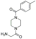 2-AMINO-1-[4-(4-METHYL-BENZOYL)-PIPERAZIN-1-YL]-ETHANONE Struktur